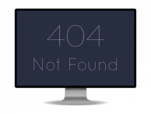 Fehler 404 Seite nicht gefunden